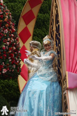 Cinderella in the TDL - Jubilation! Outfit