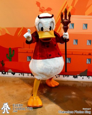 Donald Duck as Devil in the DLP - Halloween 1999 Outfit
