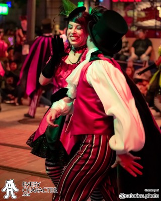 Vampires in the DLR - Frightfully Fun Parade Outfit