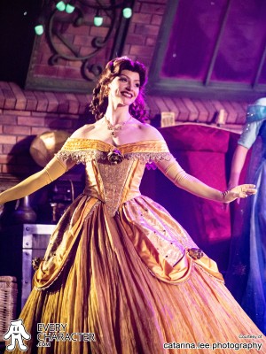 Belle in the DLP - Mickey & the Magician Outfit