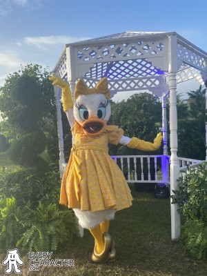 Daisy Duck in the WDW - Yellow Formal Wear outfit Daisy Duck in the WDW - Yellow Formal Wear outfit