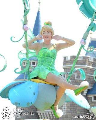 Tinker Bell in the TDL - Happiness is Here Outfit