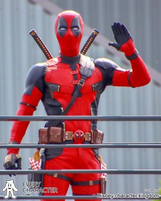 Waving Deadpool
