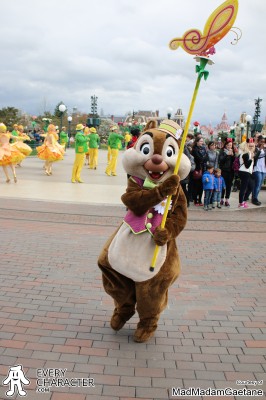 DLP - Spring Promenade Look with Goofy's Garden Party Accessory Dale in the DLP - Spring Promenade Look with Goofy's Garden Party Accessory Outfit