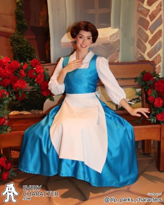 Belle in Villager Dress in the Belle - Village Belle - 1991 - ... No basket, no book Outfit Belle in Villager Dress in the Belle - Village Belle - 1991 - ... No basket, no book Outfit