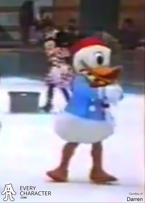 Donald Duck in the DLP - Christmas 1992 Outfit Donald Duck in the DLP - Christmas 1992 Outfit