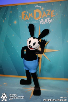 Oswald the Lucky Rabbit Disney park character Oswald the Lucky Rabbit