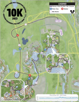 Map of WDW - RunDisney 2023 - Wine & Dine 10k Map of WDW - RunDisney 2023 - Wine & Dine 10k