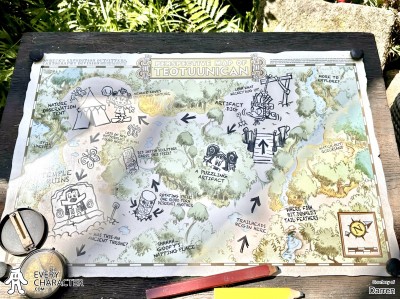 Teotuunican Map Teotuunican Map