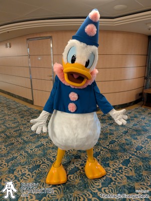 Donald Duck in Clown in the DCL - France Outfit Donald Duck in Clown in the DCL - France Outfit