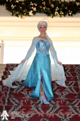 Queen  Elsa Disney park character Queen  Elsa
