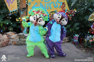 WDW - AK - Donald's Dino-Bash Christmas Chip in the WDW - AK - Donald's Dino-Bash Christmas Outfit