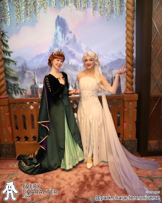 Anna with Green dress in the Princess Anna - Coronation Look - 2013-... Outfit