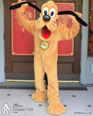 HKDL - Chinese New Year - 2019 Pluto in the HKDL - Chinese New Year - 2019 Outfit