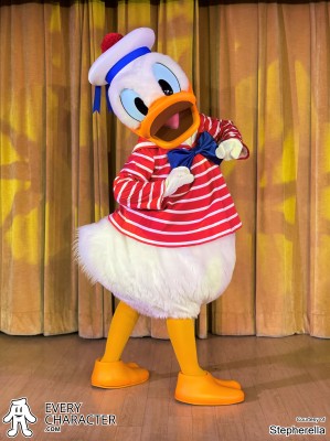 Donald Duck in the Disney Cruise Line Outfit Donald Duck in the Disney Cruise Line Outfit
