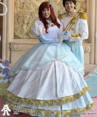 Ariel in Winter Ball in the SDL - Disney Winter Magic Cavalcade Outfit