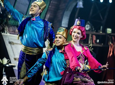 Arabian Dancers in the DLP - Mickey & the Magician Outfit