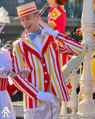 Bert with Cane in the Regular Look - 1964-... - Jolly Holiday Cane Outfit Bert with Cane in the Regular Look - 1964-... - Jolly Holiday Cane Outfit