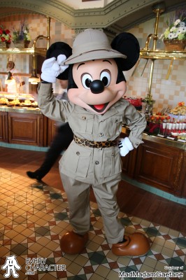 DLP - Adventureland Mickey Mouse in the DLP - Adventureland outfit