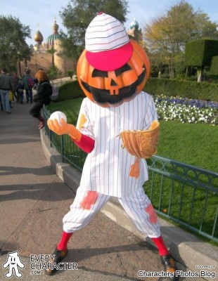 Pumpkin Boy Disney park character Pumpkin Boy