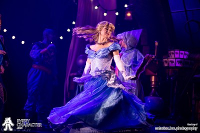 Cinderella in the DLP - Mickey & the Magician Outfit
