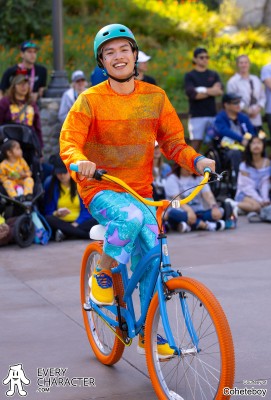 Luca Bikers in the DCA - Better Together: A Pixar Pals Celebration Parade Outfit Luca Bikers in the DCA - Better Together: A Pixar Pals Celebration Parade Outfit