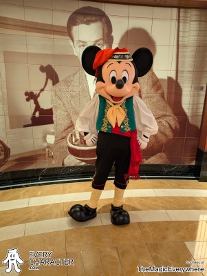 Mickey Mouse in Traditional Attire in the DCL - Italy Outfit Mickey Mouse in Traditional Attire in the DCL - Italy Outfit