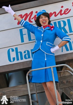 Kate - The Fly Girls in the DCA - Minnie's Fly Girls Charter Airlines Outfit