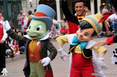 Jiminy Cricket and Pinocchio - 30th January 2018