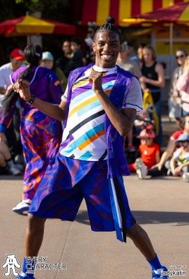 Soul Dancers in the DCA - Better Together: A Pixar Pals Celebration Parade Outfit Soul Dancers in the DCA - Better Together: A Pixar Pals Celebration Parade Outfit