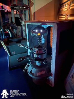 R-3X Disney park character R-3X