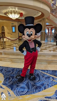 Mickey Mouse in Flowered Top Hat Mickey Mouse in Flowered Top Hat