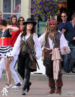Jack Sparrow and Angelica - 26th September 2017