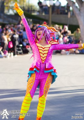 Spirit Animal Dancers in the DLR - Magic Happens Outfit Spirit Animal Dancers in the DLR - Magic Happens Outfit