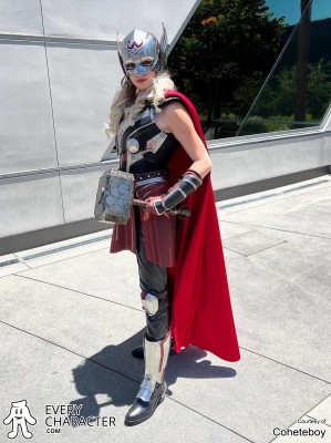Disney park character Mighty Thor