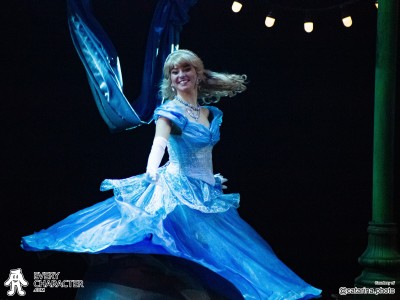 Cinderella in the DLP - Mickey & the Magician Outfit