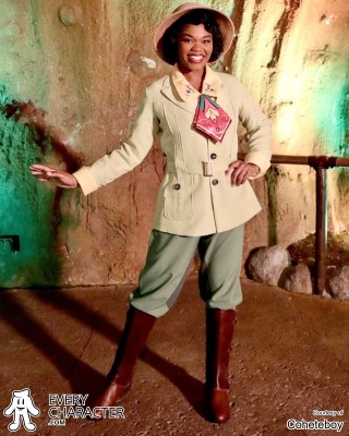 Tiana in Bayou Adventure in the Princess Tiana - Tiana's Bayou Adventure Outfit