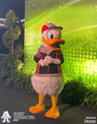 Donald Duck in the WDW - ESPN Outfit Donald Duck in the WDW - ESPN Outfit