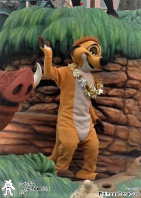 Timon with Flower Lei Timon with Flower Lei