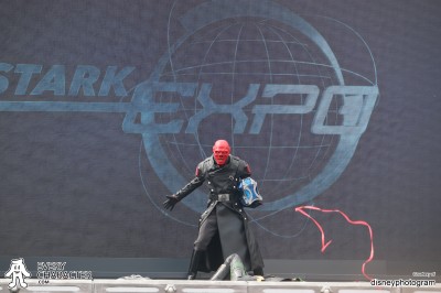 DLP - Regular look with Stark Expo accessories Red Skull with casket in the Regular look with Stark Expo accessories Outfit