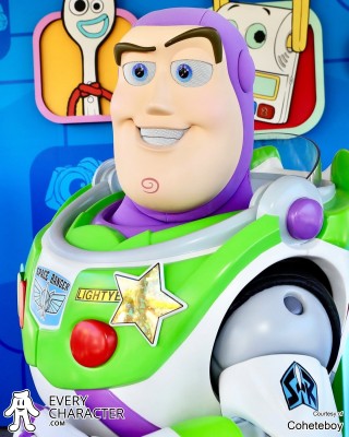 Buzz Lightyear in poncho