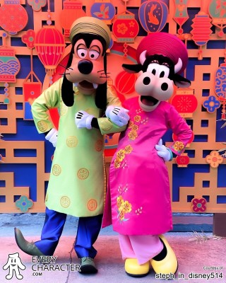 Clarabelle Cow in the DLR - Lunar New Year - 2026 Outfit