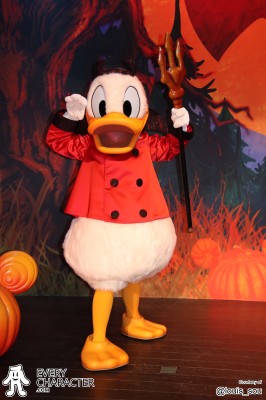 Donald Duck as Devil in the DLP - Halloween 1999 Outfit