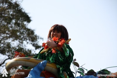 Mowgli with Cape in the TDL - Jubilation! - Cold weather Outfit