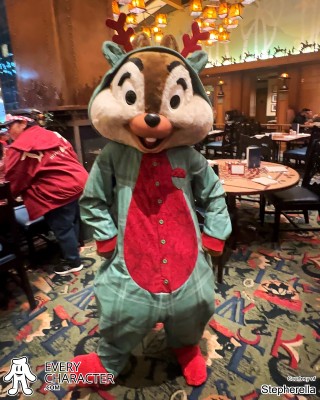 Chip in the DLR - Storyteller Cafe - Mickey's Holiday Pajama Party Outfit Chip in the DLR - Storyteller Cafe - Mickey's Holiday Pajama Party Outfit