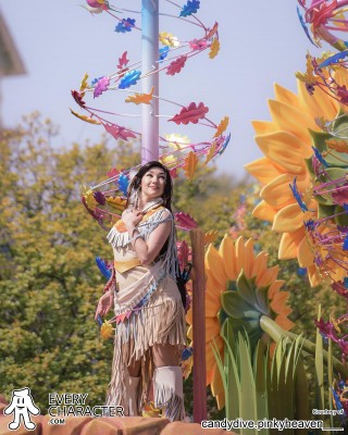 Pocahontas in the TDL - Harmony in Color Outfit Pocahontas in the TDL - Harmony in Color Outfit
