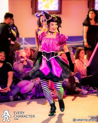 Vampires in the DLR - Frightfully Fun Parade Outfit