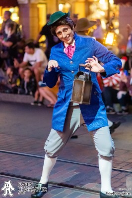 Disney park character Ichabod Crane