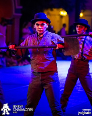 Grave Diggers in the DLR - Frightfully Fun Parade Outfit