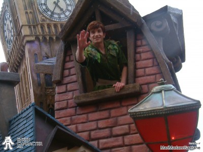 Peter Pan in Dark green, raggy Outfit in the DLP - Once Upon a Dream Parade Outfit